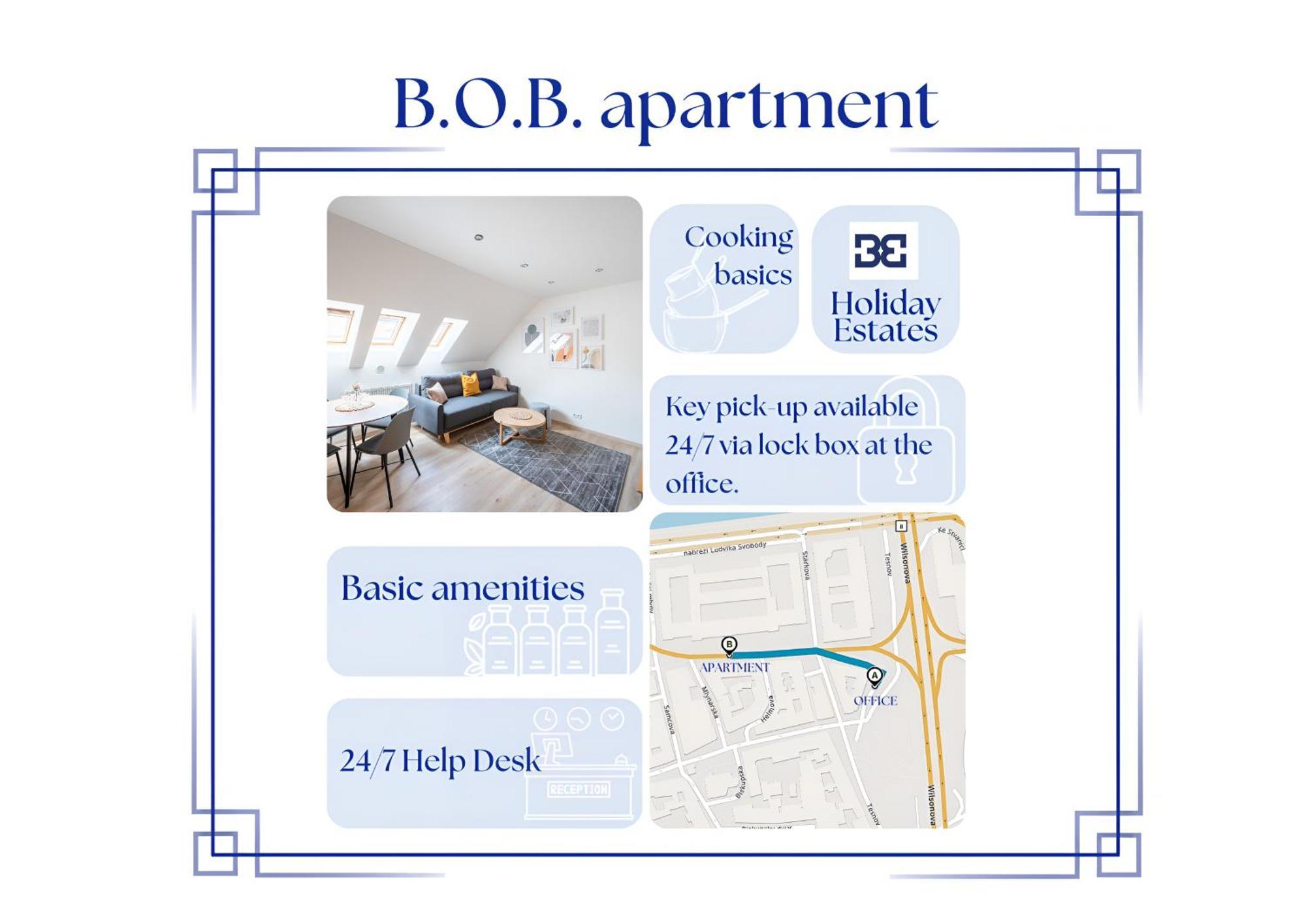 B.O.B. Klimentska Appartement Praag Buitenkant foto